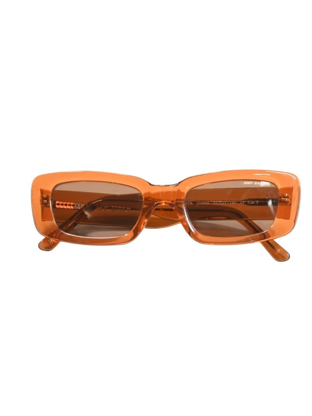 DMY by DMY The Preston Sunglasses in Transparent Orange